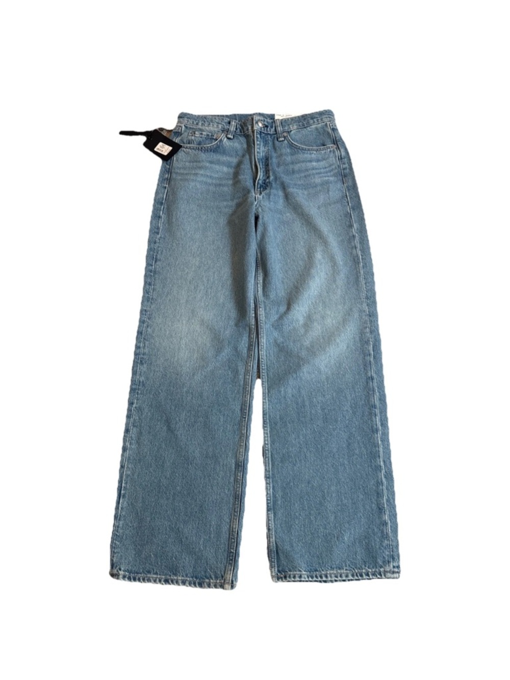NEW Rag & Bone Shea High-rise Relaxed Straight Full Length Jeans Size 27 - Picture 15 of 16